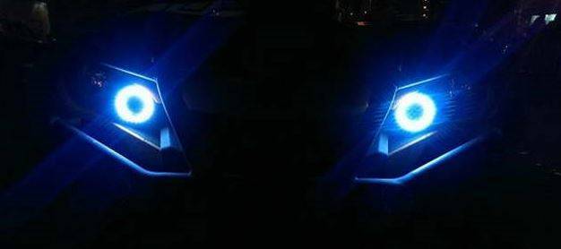 Диодная лента "Ангельские глазки"    габаритного света, d=6 см (СИНИЙ)