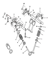 Клапана КВАДРОЦИКЛА STELS UTV 700 H