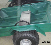 Брызговики на колеса прицепа + ручки РОСТИН