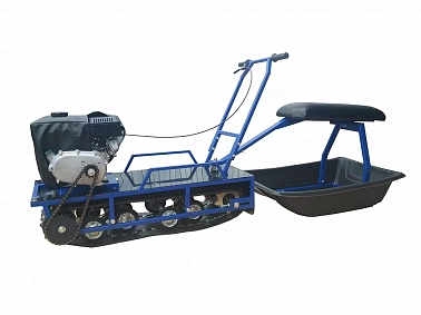 Мотобуксировщик Альбатрос-L 9 PRO с фарой