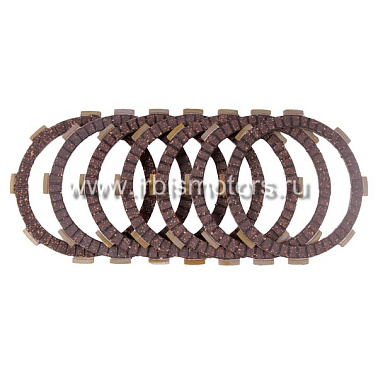 Диски сцепления (компл.) 165FMM, 166FMM (CG230, CB250) (91х110/119х3мм 7шт.)