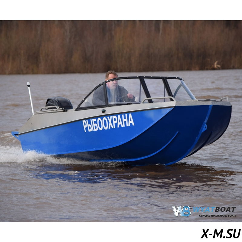 Алюминиевый катер WYATBOAT Неман 500 Алюминиевый катер WYATBOAT Неман 500