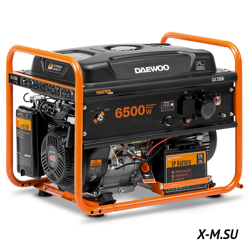 Генератор бензиновый DAEWOO GDA 7500E Генератор бензиновый DAEWOO GDA 7500E